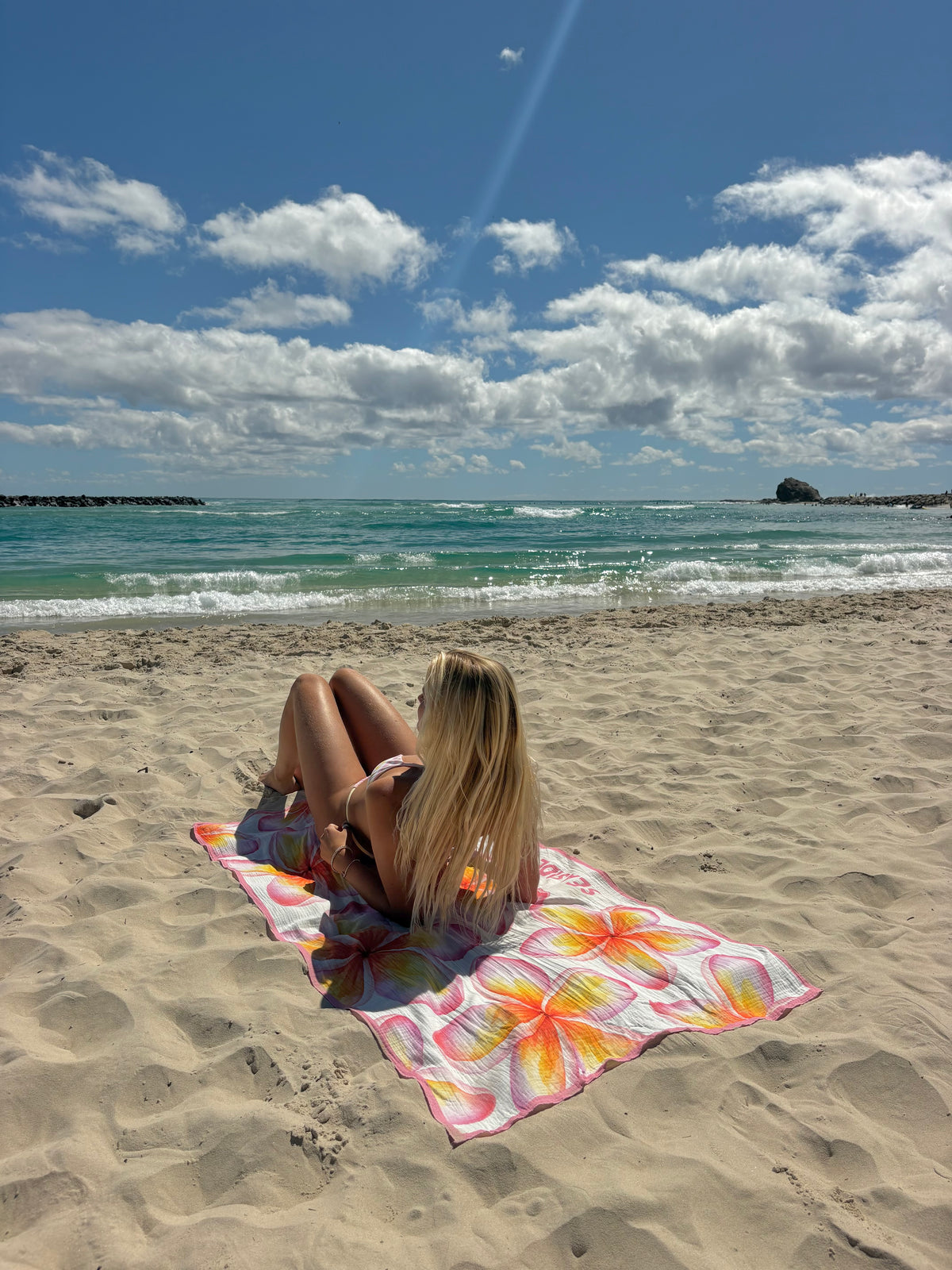 PINK TROPIC SARONG