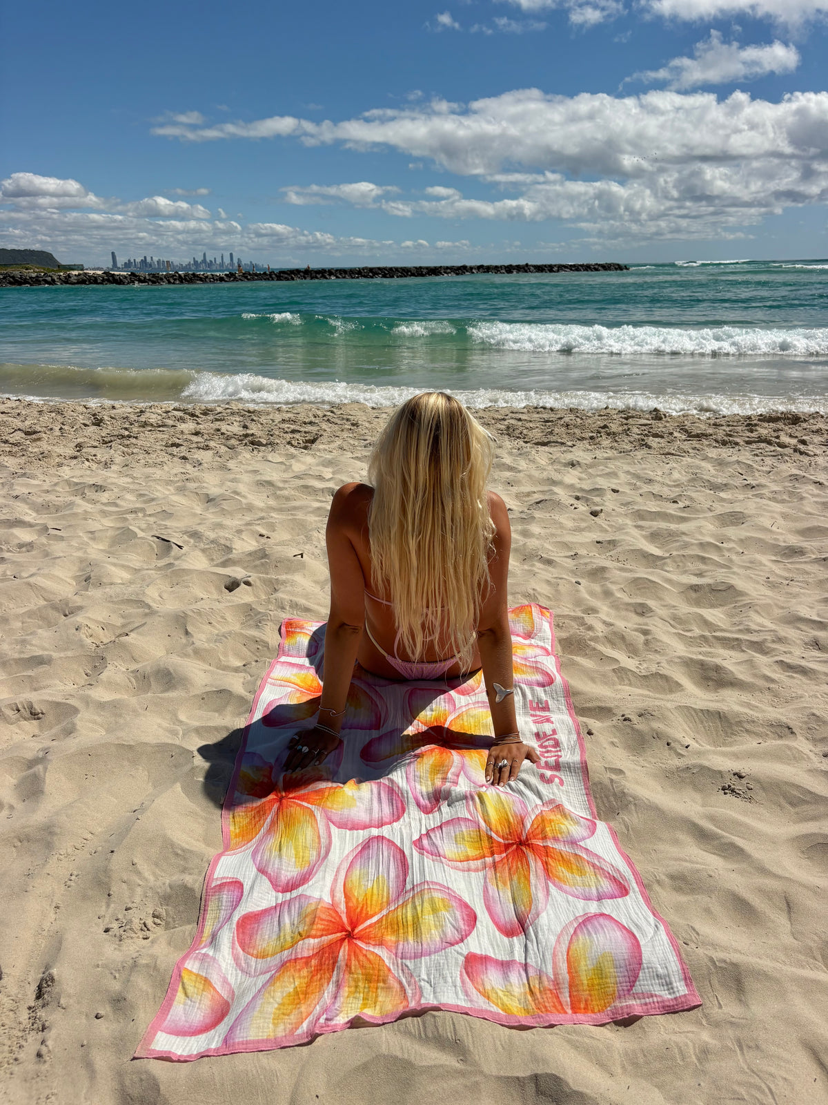 PINK TROPIC SARONG