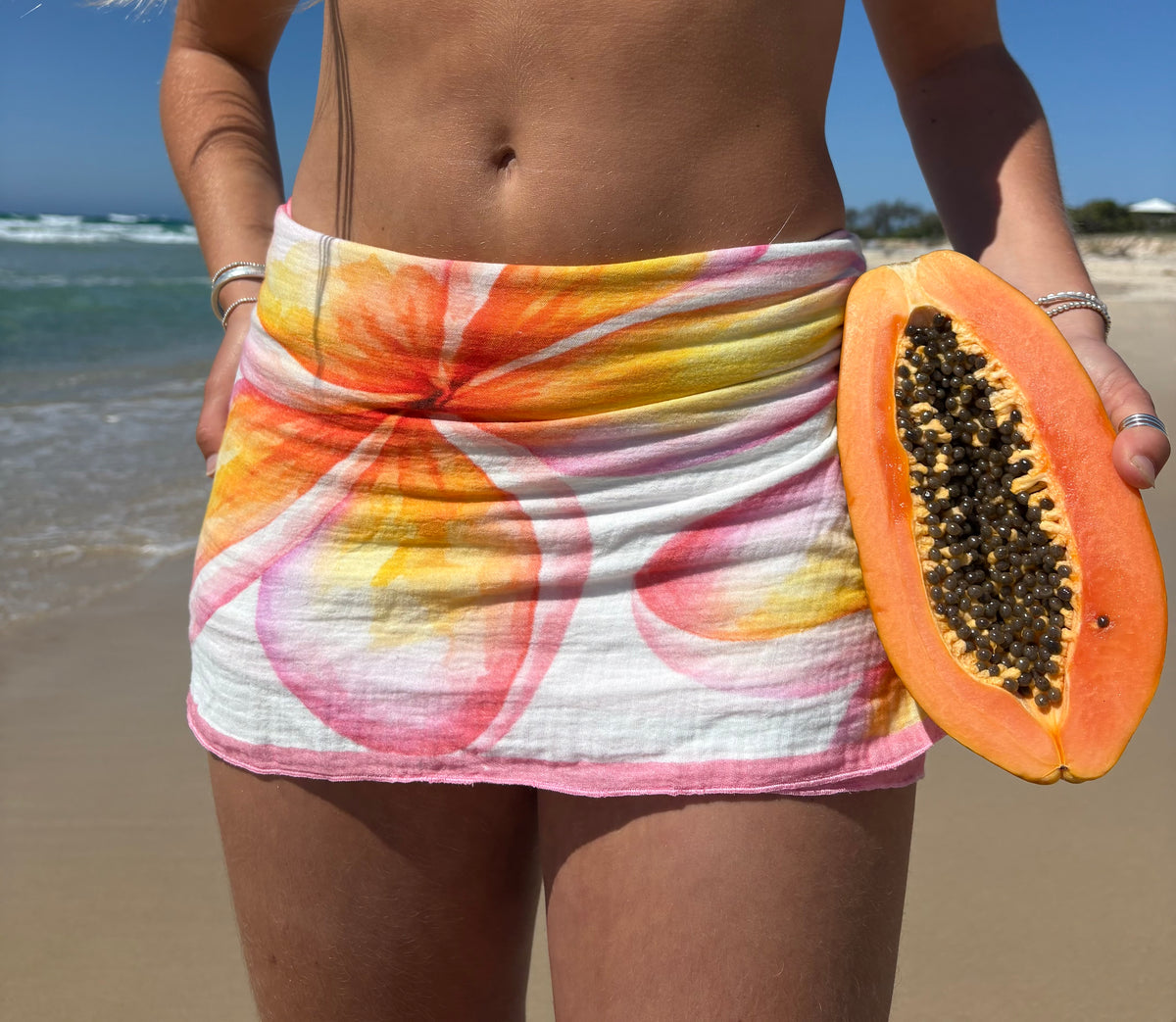 PINK TROPIC SARONG