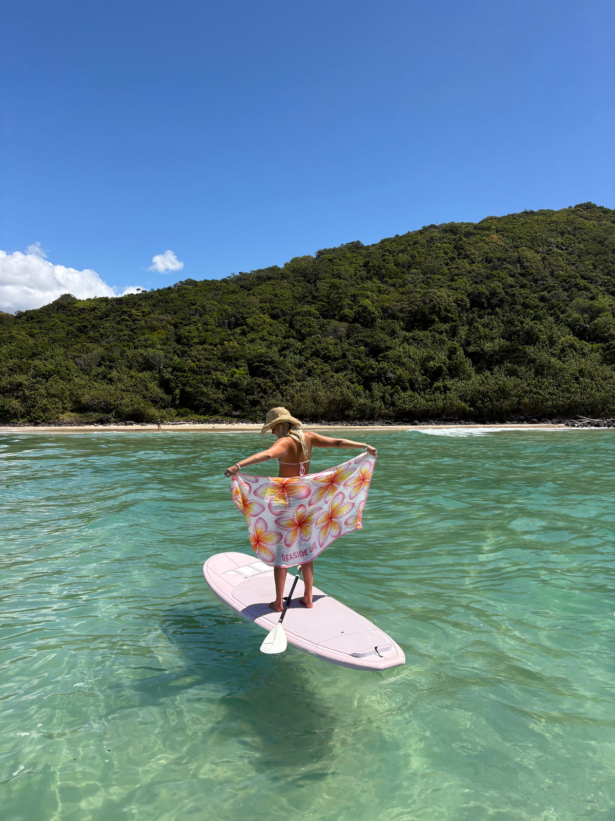 PINK TROPIC SARONG