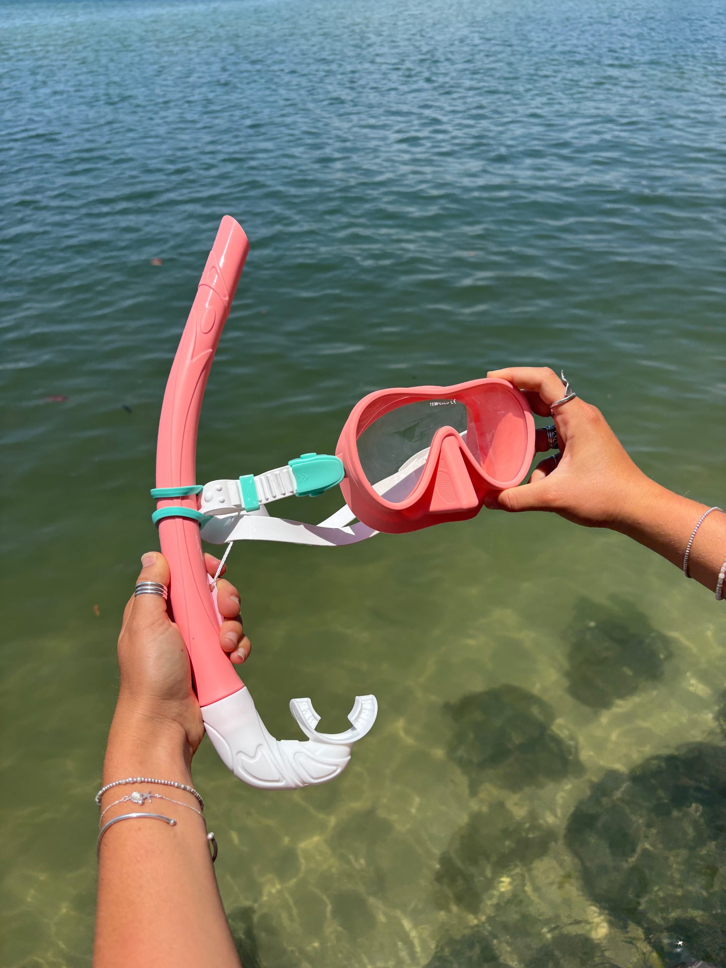 Florida- Coral / Whitewash / Aqua Marine Set