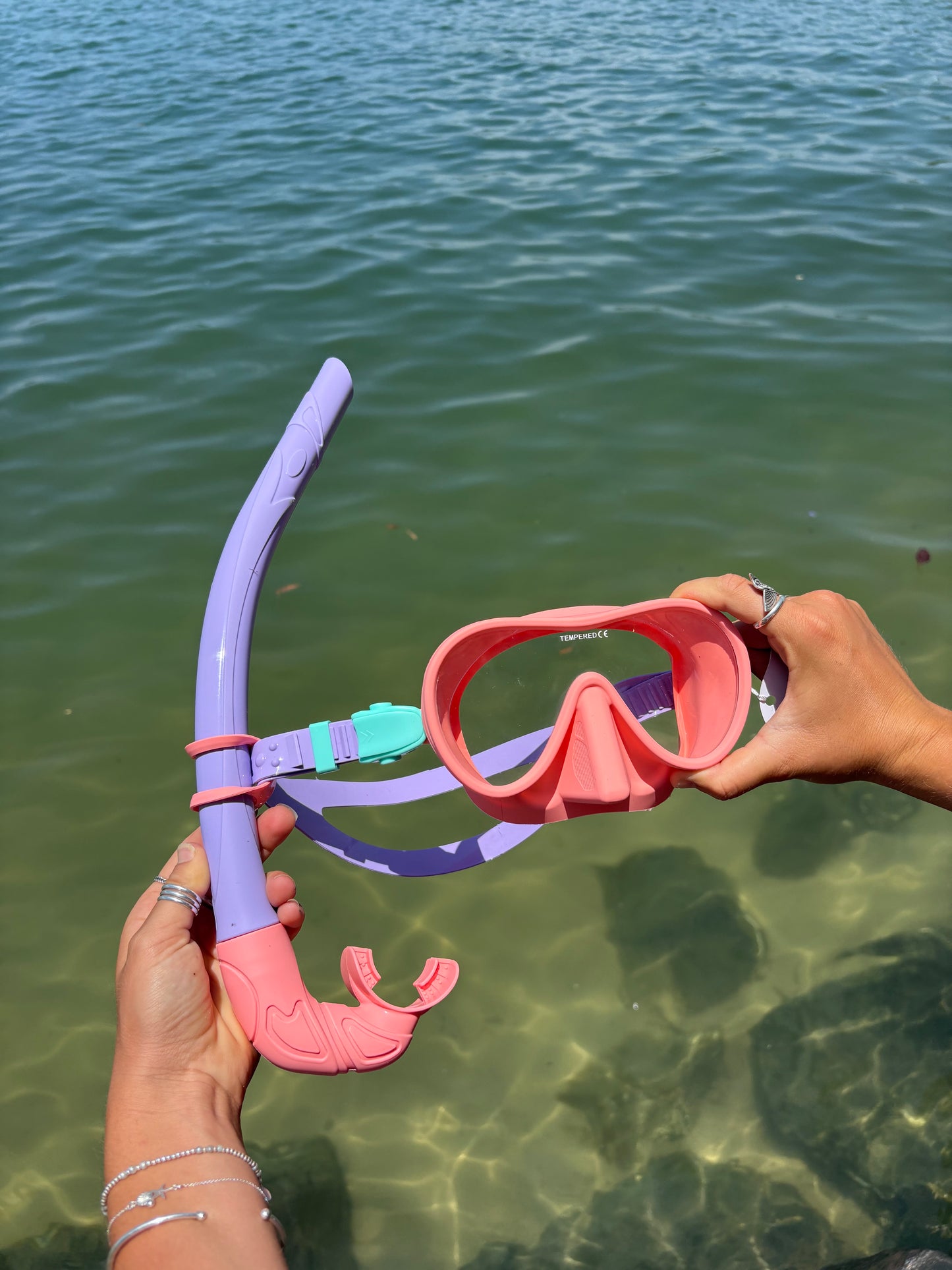 Florida- Coral / Lilac / Aqua Marine Set