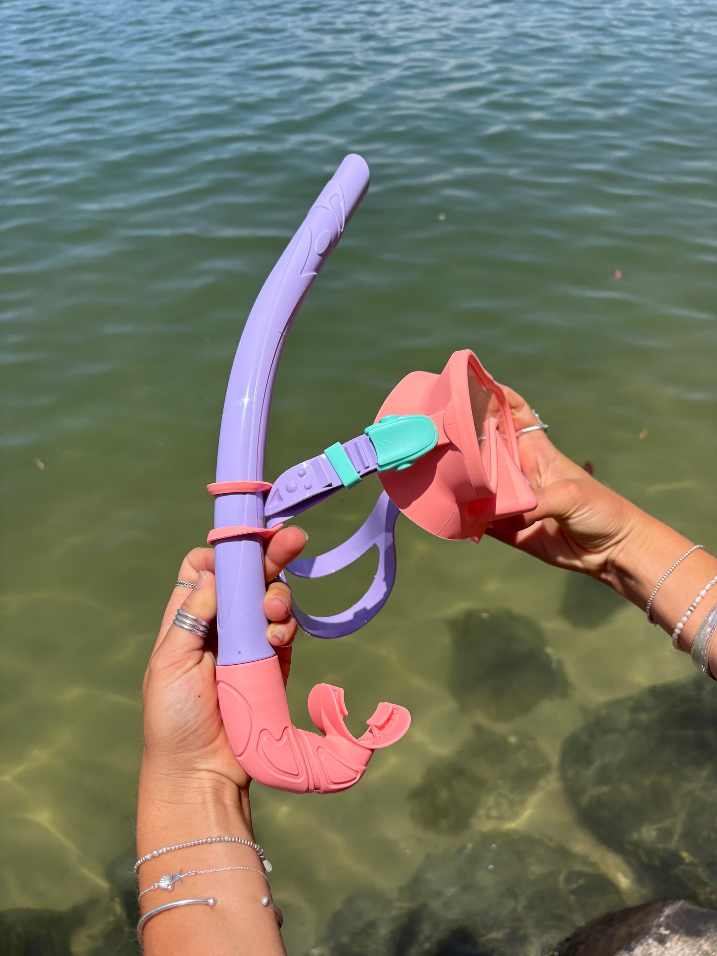 Florida- Coral / Lilac / Aqua Marine Set