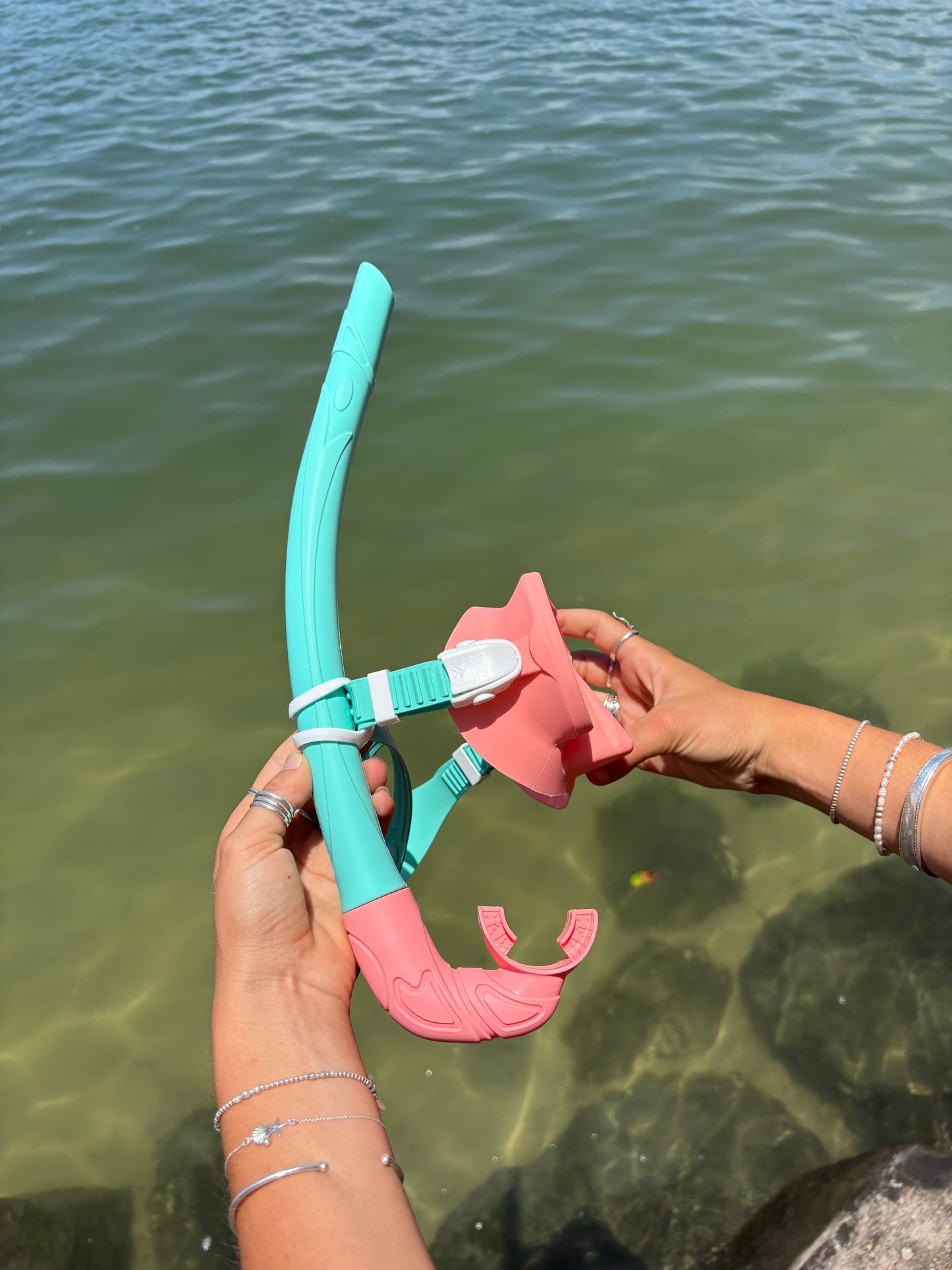 Florida- Coral / Aqua Marine / Whitewash Set