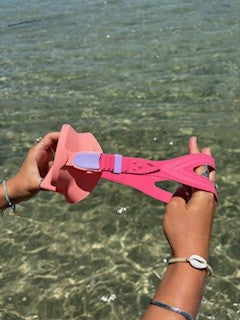 Coral / Hibiscus Pink / Purple Snorkelling Mask